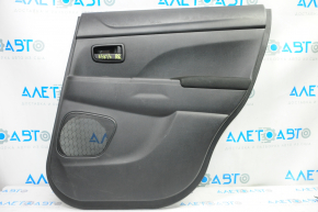Door trim card rear right Mitsubishi Outlander Sport ASX 13-15 black with black insert cloth, scratches