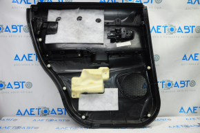 Door trim card rear right Mitsubishi Outlander Sport ASX 13-15 black with black insert cloth, scratches