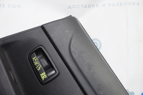 Door trim card rear right Mitsubishi Outlander Sport ASX 13-15 black with black insert cloth, scratches