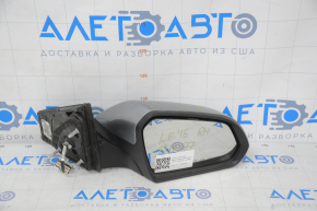 Side mirror right complete Hyundai Sonata 15-17 5 pins, silver