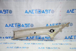 Front pillar trim upper right Nissan Murano z52 15-18 gray Bose, for dry cleaning, folds on fabric