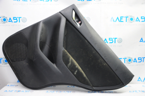 Door trim card rear right Mazda CX-5 13-15 black with black insert cloth, armrest cloth, scratches, for dry cleaning