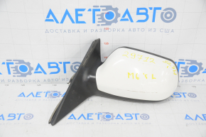 Left side mirror assembly for Mazda6 2003-2008, 3 pins, white