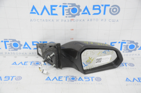 Side mirror right complete Hyundai Sonata 15-17 5 pins, graphite
