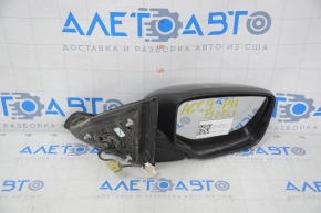 Side mirror right assembly Honda Accord 13-17 3 pins, graphite