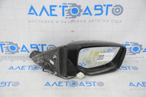 Side mirror right assembly Honda Accord 13-17 3 pins, graphite