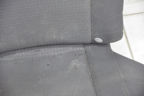 Rear row of seats 2nd row VW Jetta 11-18 USA black cloth with black insert, dry clean, tear