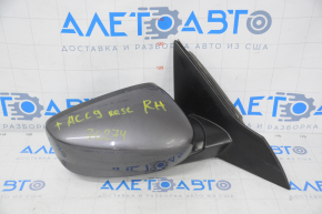 Right side mirror assembly for Honda Accord 13-17, 3-pin, graphite