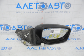 Side mirror right assembly Honda Accord 13-17 3 pins, black