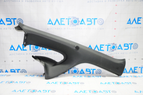 Front pillar trim right Nissan Leaf 13-16 black under tweeter, scratches