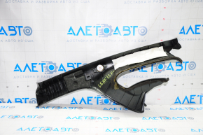 Front pillar trim right Nissan Leaf 13-16 black under tweeter, scratches