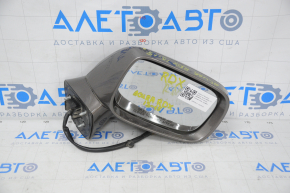 Right side mirror assembly for Acura RDX 13-NEW, 11 pins, turn signal, graphite