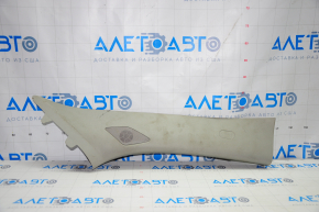 Front pillar trim right Chevrolet Equinox 10-17 gray under tweeter, for dry cleaning, rubbed
