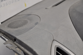 Dashboard front panel without AIRBAG Hyundai Sonata 11-15 dark gray crack visible contact AIRBAG butt