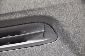 Dashboard front panel without AIRBAG Hyundai Sonata 11-15 dark gray crack visible contact AIRBAG butt