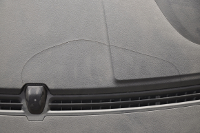 Dashboard front panel without AIRBAG Hyundai Sonata 11-15 dark gray crack visible contact AIRBAG butt