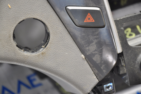 Dashboard front panel without AIRBAG Hyundai Sonata 11-15 dark gray crack visible contact AIRBAG butt
