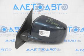 Left side mirror assembly Dodge Journey 11-15 5 pins, heated, blue, scale