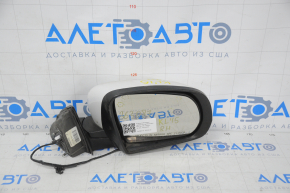 Right side mirror complete Jeep Cherokee KL 14-18 3 pins, white, scale