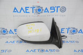 Right side mirror complete Jeep Cherokee KL 14-18 3 pins, white, scale