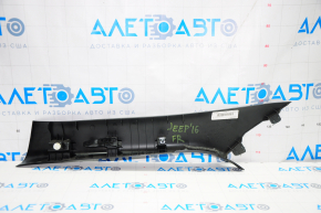 Front pillar trim upper right Jeep Grand Cherokee WK2 11-14 black, scratches