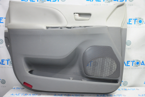 Door trim card front left Toyota Sienna 11-12 gray, scratch