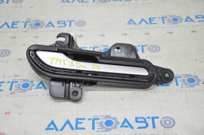 Door handle outer front right Tesla Model 3 18-20 chrome