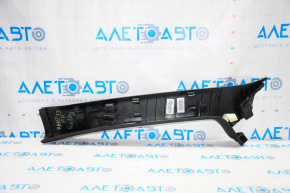 Front pillar trim right Dodge Dart 13-16 black, rubbed