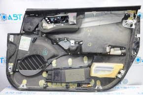 Door trim card front left Lexus ES350 07-09 black, armrest leather, scratches, tears