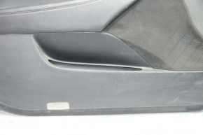 Door trim card front left Lexus ES350 07-09 black, armrest leather, scratches, tears