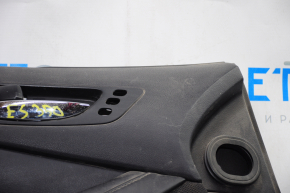 Door trim card front left Lexus ES350 07-09 black, armrest leather, scratches, tears
