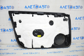 Door trim card front right Tesla Model 3 18-20 leather black, with window lift control and door opening button