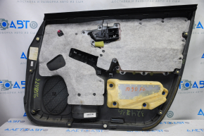 Door trim card front left Toyota Prius 30 10-11 gray with gray insert cloth, scratches, without reflector, for dry cleaning