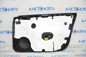 Door trim card front left Tesla Model 3 18-20 leather black, with window lift control and door opening button