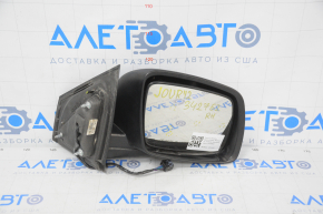 Side mirror right assembly Dodge Journey 11-15 5 pins, heated, blue, scale