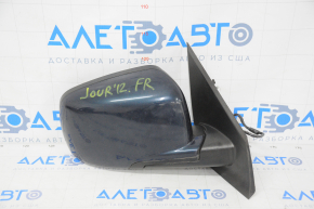 Side mirror right assembly Dodge Journey 11-15 5 pins, heated, blue, scale