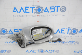 Right side mirror complete Mercedes W221 07-09 8+7 pins, auto-dimming, turn signal, silver, scratch