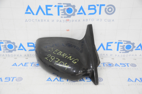Right side mirror assembly for Chrysler Sebring 2005 coupe, 3 pins, black