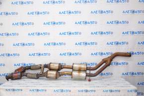 Intake pipe with catalytic converter VW Atlas 18-23 3.6, crumbled inside