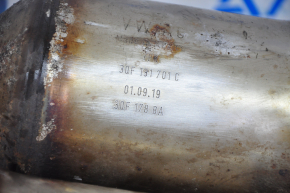 Intake pipe with catalytic converter VW Atlas 18-23 3.6, crumbled inside