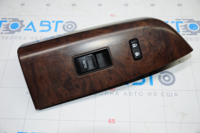 Front right window lift control Toyota Sequoia 08-16 black, auto, with wood trim