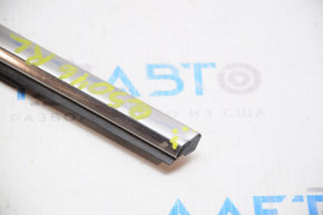Molding door-glass central rear left Infiniti Q50 14-20 chrome, butt