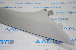 Front pillar trim upper right Jeep Compass 11-16 gray, scratches