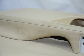 Door trim card front right Lexus ES300h ES350 13-15 beige with beige insert leather, armrest leather, molding under wood gloss, butts, for dry cleaning