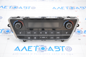 Climate control Hyundai Sonata 15-17 auto, dual zone with heating, peeling chrome, scratches on glass
