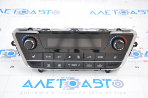 Climate control Hyundai Sonata 15-15 auto, dual zone with heating, chrome chipped, scratch on glass