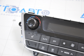 Climate control Hyundai Sonata 15-15 auto, dual zone with heating, chrome chipped, scratch on glass