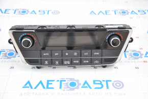 Climate control Hyundai Sonata 15-17 hybrid auto, dual zone, chrome peeling, glass rubbed