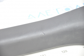 Door sill trim front right inner Tesla Model 3 18- black, scratch