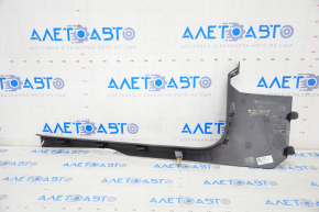 Door sill trim front right inner Tesla Model 3 18- black, scratch